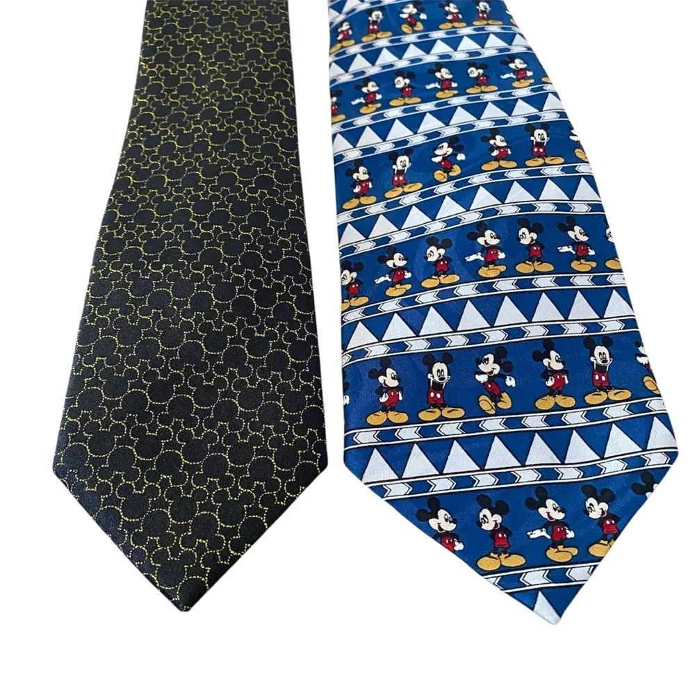 Disney Mickey Men's Tie Lots‎ of 2